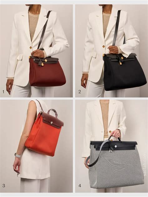 hermes herbag sizes|Hermes herbag vintage.